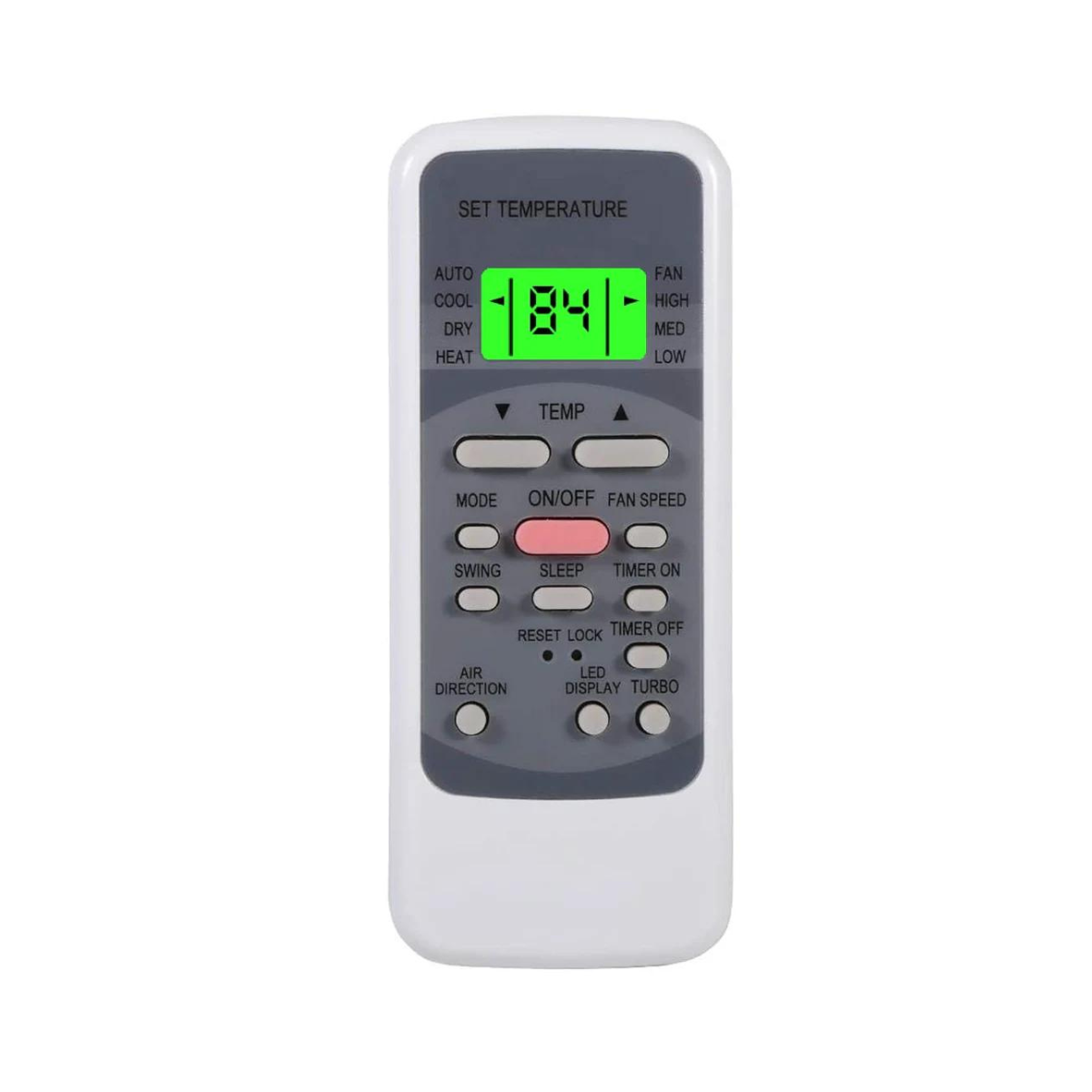 Replacement Remote Control for Pelonis PAP12R1BWT PAP14H1BWT Portable Air Conditioner