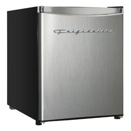  Frigidaire EFR182 1.6 cu ft Stainless Steel Mini Fridge.  Perfect for Home or The Office. Platinum Series, 1.8 : Home & Kitchen